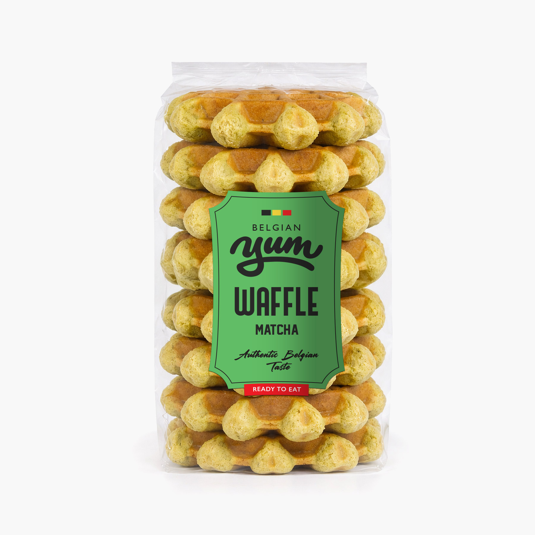 Belgian Waffle - Matcha