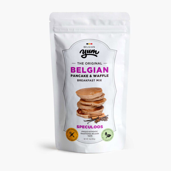 Belgian Pancake and Waffle breakfast mix - Speculoos