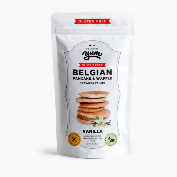 Belgian Pancake and Waffle breakfast mix - Vanilla - Gluten Free