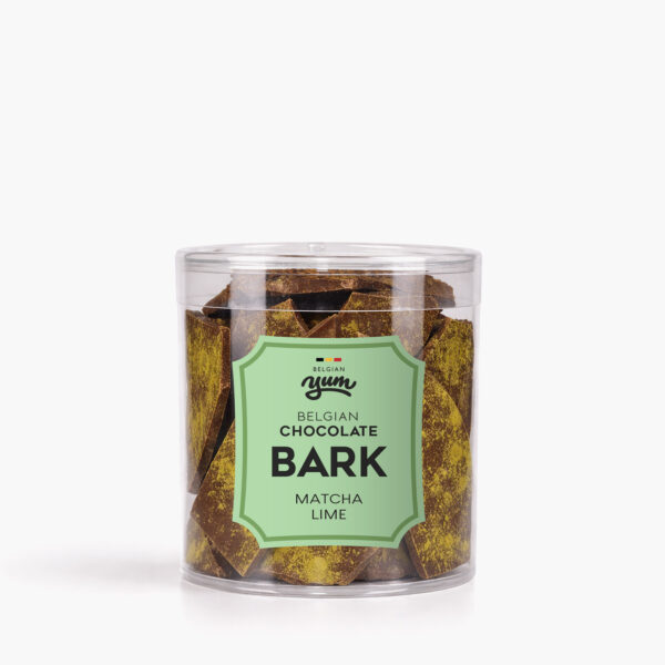 Belgian Chocolate Bark - Matcha Lime