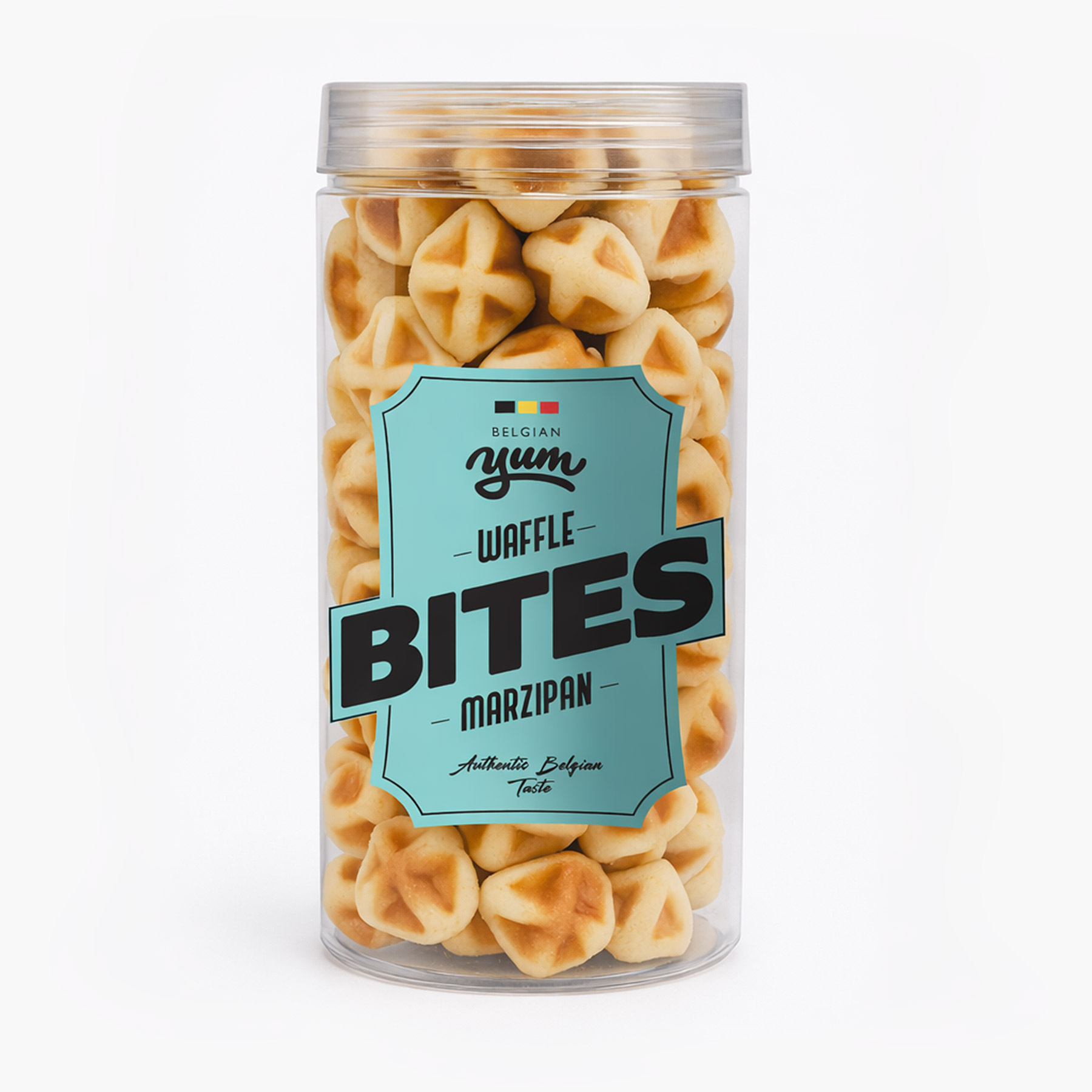 Waffle Bites - Marzipan