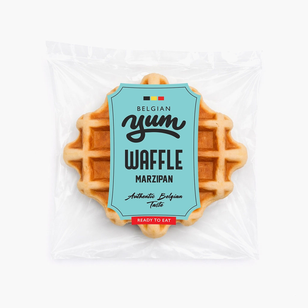 Belgian Waffle - Marzipan single