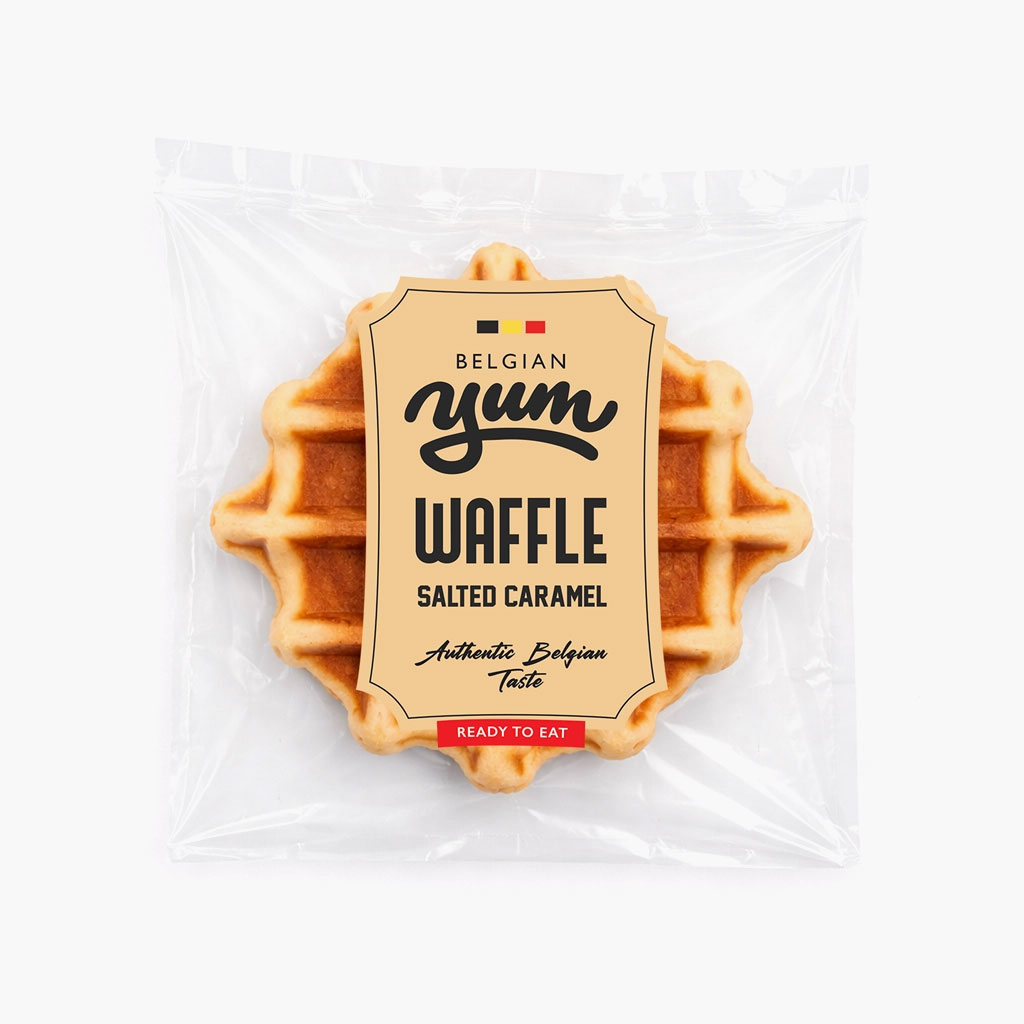 Belgian Waffle - Salted Caramel single