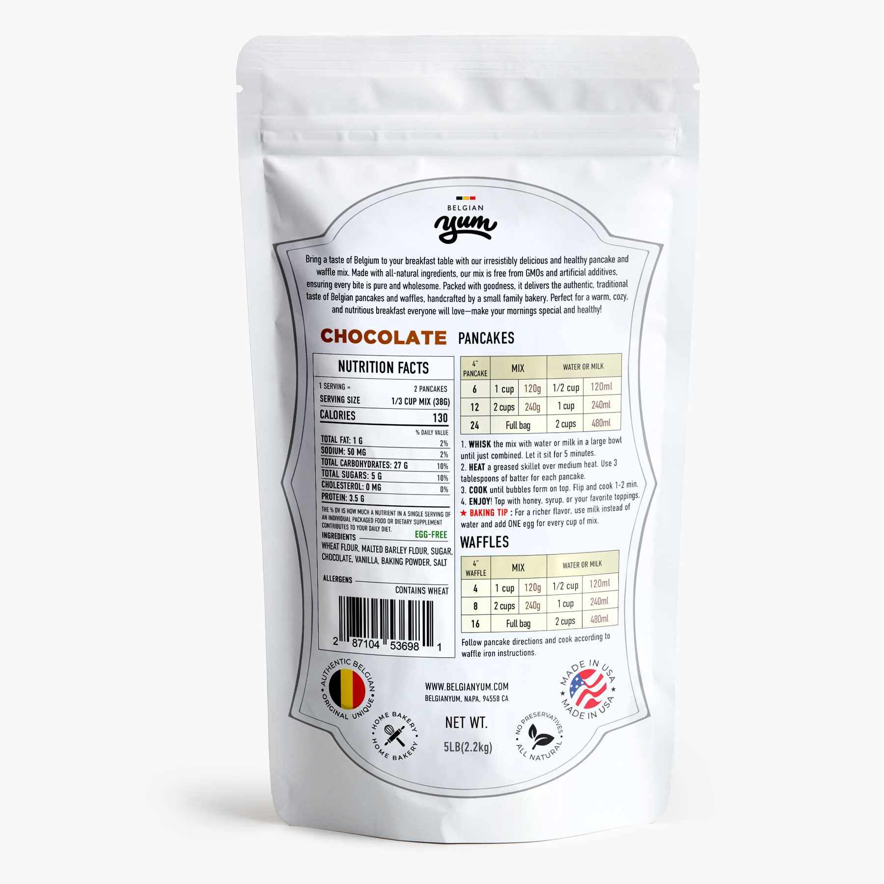 Breakfast Mix - Chocolate 5lb - Image 4